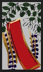 Hanamaki Pattern (with metallic overprints) Hanafuda Deck Design by Suryong — sample card 2