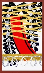 Hokkaido Pattern (with metallic overprints) Hanafuda Deck Design by Suryong — sample card 3