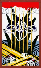 Hokkaido Pattern (with metallic overprints) Hanafuda Deck Design by Suryong — sample card 2