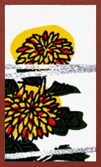 نمط هوكايدو (مع طباعة معدنية) Hanafuda Deck Design by سوريونغ — sample card 4