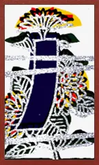 Hokkaido Pattern (with metallic overprints) Hanafuda Deck Design by Suryong — sample card 4