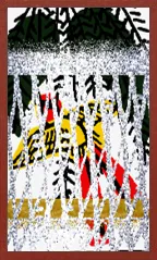 Hokkaido Pattern (with metallic overprints) Hanafuda Deck Design by Suryong — sample card 3