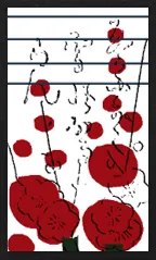 Yamagata Pattern (with metallic overprints) Hanafuda Deck Design by Suryong — sample card 3