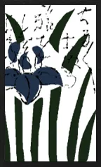 Patrón Yamagata (con sobrecapa metálica) Hanafuda Deck Design by Suryong — sample card 2
