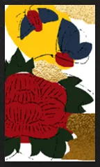 Yamagata-Muster (mit Metallic-Overprints) Hanafuda Deck Design by Suryong — sample card 2