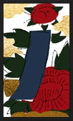 Yamagata Pattern (with metallic overprints) Hanafuda Deck Design by Suryong — sample card 2