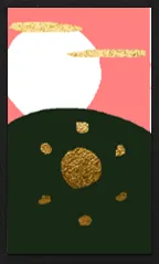 Yamagata Pattern (with metallic overprints) Hanafuda Deck Design by Suryong — sample card 3