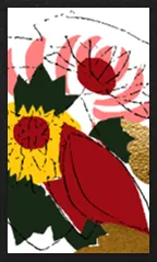 Yamagata Pattern (with metallic overprints) Hanafuda Deck Design by Suryong — sample card 2