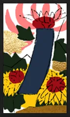 نمط ياماغاتا (مع طباعة معدنية) Hanafuda Deck Design by سوريونغ — sample card 3