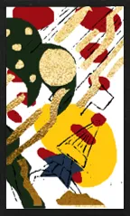 نمط ياماغاتا (مع طباعة معدنية) Hanafuda Deck Design by سوريونغ — sample 2 نمط ياماغاتا (مع طباعة معدنية) Hanafuda Deck Design by سوريونغ — sample card 2