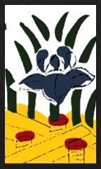 Modèle Yamagata Hanafuda Deck Design by Suryong — sample 3 Modèle Yamagata Hanafuda Deck Design by Suryong — sample card 3