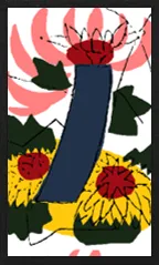 Yamagata Pattern Hanafuda Deck Design by Suryong — sample 4 Yamagata Pattern Hanafuda Deck Design by Suryong — sample card 4