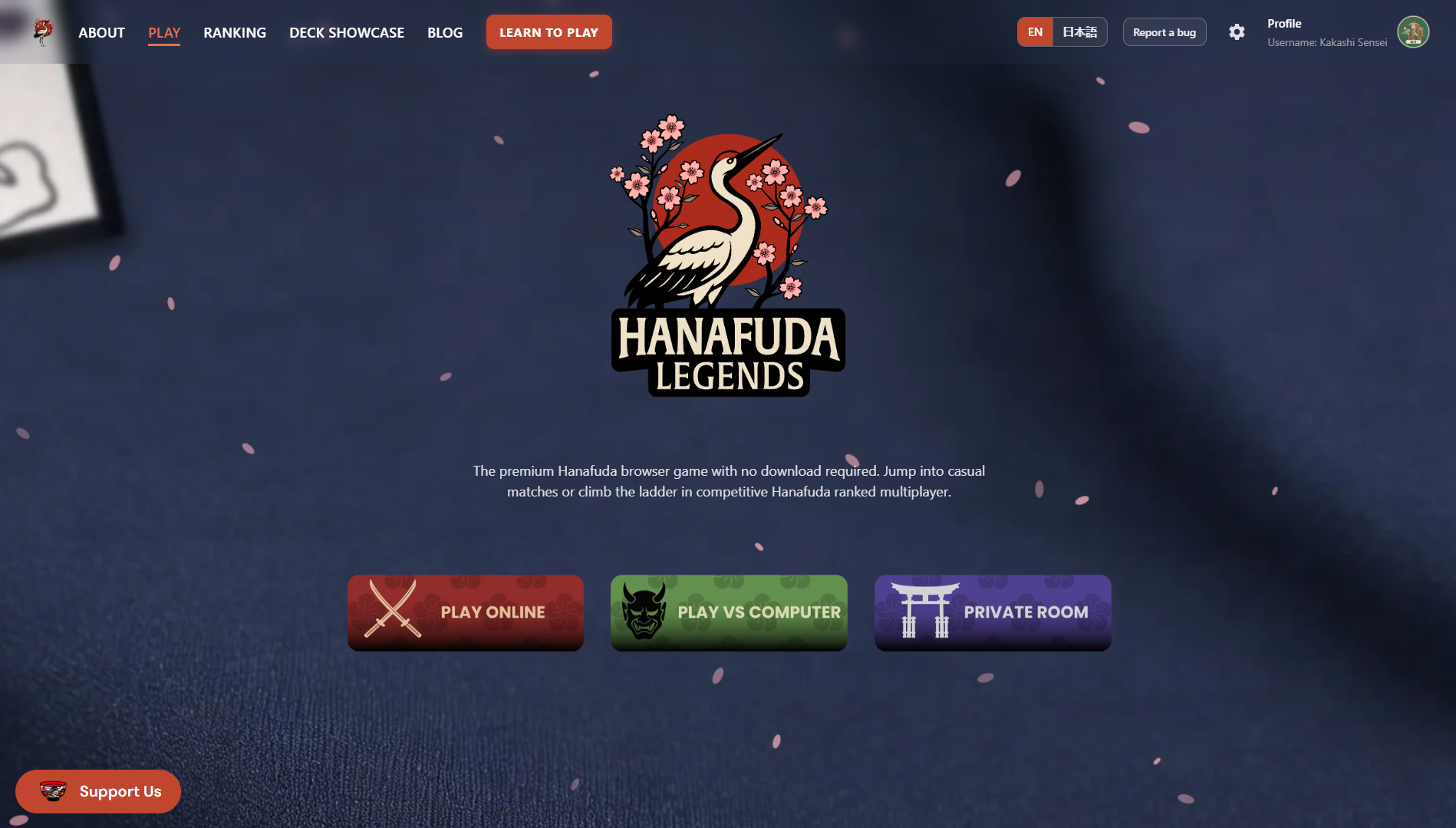 Landing page