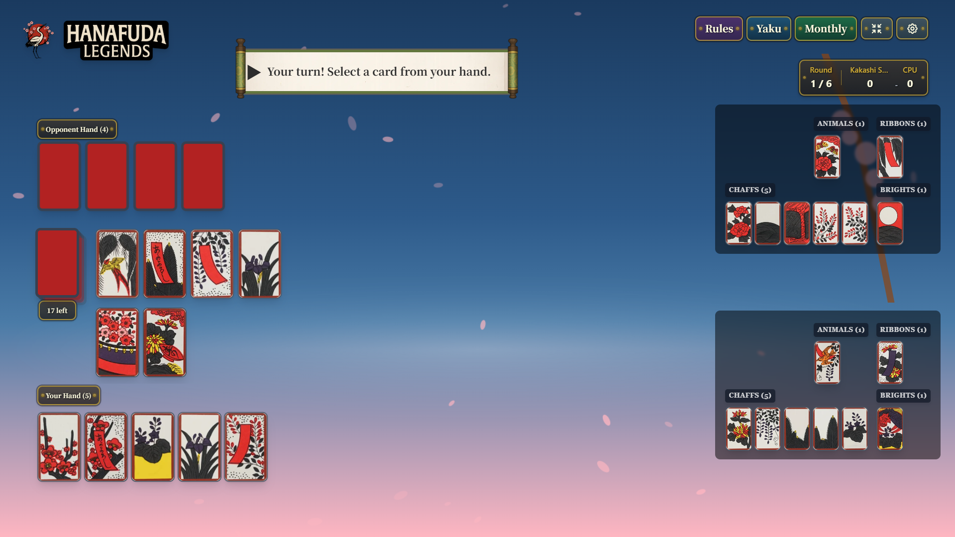 Gameplay example